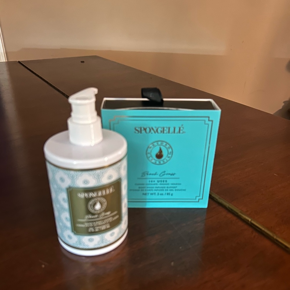 Spongelle lotion and buffer